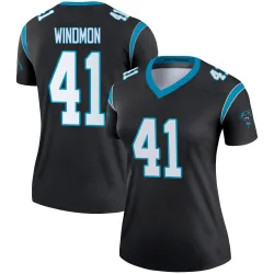 Jacoby Windmon Carolina Panthers Legend Women's Jersey (Black)