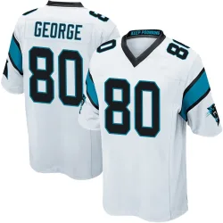Jacolby George Carolina Panthers Game Men's Jersey (White)