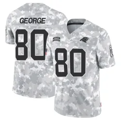 Jacolby George Carolina Panthers Limited Men's 2024 Salute to Service Jersey (Arctic Camo)