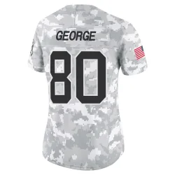 Jacolby George Carolina Panthers Limited Women's 2024 Salute to Service Jersey (Arctic Camo)