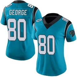 Jacolby George Carolina Panthers Limited Women's Alternate Vapor Untouchable Jersey (Blue)