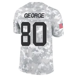 Jacolby George Carolina Panthers Limited Youth 2024 Salute to Service Jersey (Arctic Camo)