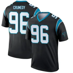 Jaden Crumedy Carolina Panthers Legend Men's Jersey (Black)