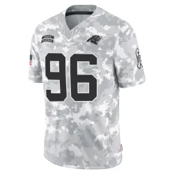 Jaden Crumedy Carolina Panthers Limited Youth 2024 Salute to Service Jersey (Arctic Camo)