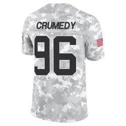 Jaden Crumedy Carolina Panthers Limited Youth 2024 Salute to Service Jersey (Arctic Camo)