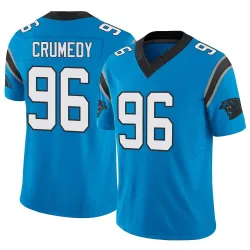 Jaden Crumedy Carolina Panthers Limited Youth Vapor F.U.S.E. Jersey (Blue)
