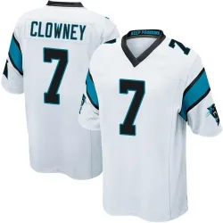 Jadeveon Clowney Carolina Panthers Game Men's Jersey (White)