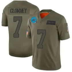 Jadeveon Clowney Carolina Panthers Limited Men's 2019 Salute to Service Jersey (Camo)