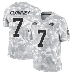 Jadeveon Clowney Carolina Panthers Limited Men's 2024 Salute to Service Jersey (Arctic Camo)