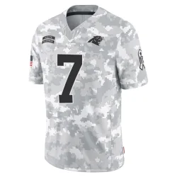 Jadeveon Clowney Carolina Panthers Limited Men's 2024 Salute to Service Jersey (Arctic Camo)