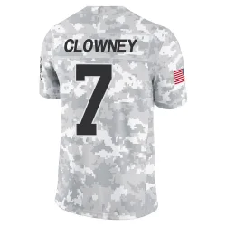Jadeveon Clowney Carolina Panthers Limited Men's 2024 Salute to Service Jersey (Arctic Camo)