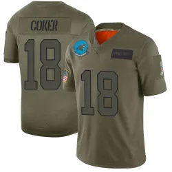 Jalen Coker Carolina Panthers Limited Men's 2019 Salute to Service Jersey (Camo)