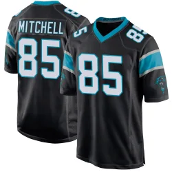 James Mitchell Carolina Panthers Game Youth Team Color Jersey (Black)