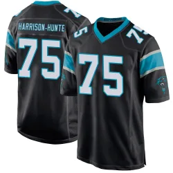Jared Harrison-Hunte Carolina Panthers Game Men's Team Color Jersey (Black)