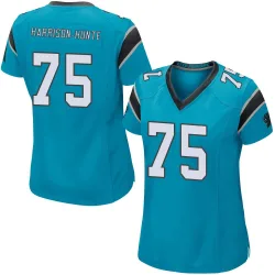 Jared Harrison-Hunte Carolina Panthers Game Women's Alternate Jersey (Blue)