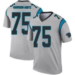 Jared Harrison-Hunte Carolina Panthers Legend Men's Inverted Silver Jersey ()