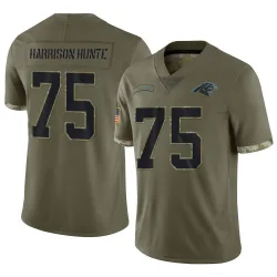 Jared Harrison-Hunte Carolina Panthers Limited Men's 2022 Salute To Service Jersey (Olive)