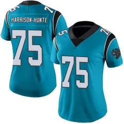 Jared Harrison-Hunte Carolina Panthers Limited Women's Alternate Vapor Untouchable Jersey (Blue)
