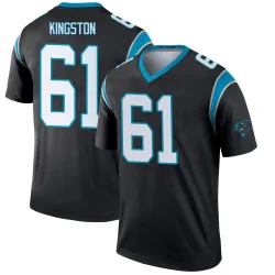 Jarrett Kingston Carolina Panthers Legend Men's Jersey (Black)