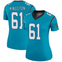 Jarrett Kingston Carolina Panthers Legend Women's Color Rush Jersey (Blue)