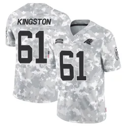Jarrett Kingston Carolina Panthers Limited Men's 2024 Salute to Service Jersey (Arctic Camo)