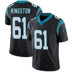 Jarrett Kingston Carolina Panthers Limited Men's Team Color Vapor Untouchable Jersey (Black)