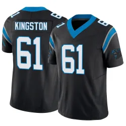 Jarrett Kingston Carolina Panthers Limited Men's Vapor F.U.S.E. Jersey (Black)