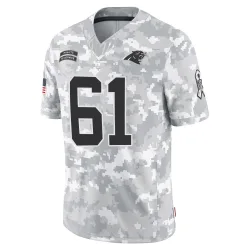 Jarrett Kingston Carolina Panthers Limited Youth 2024 Salute to Service Jersey (Arctic Camo)
