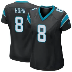 Jaycee Horn Carolina Panthers Game Women's Team Color Jersey (Black)