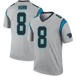 Jaycee Horn Carolina Panthers Legend Youth Inverted Silver Jersey ()
