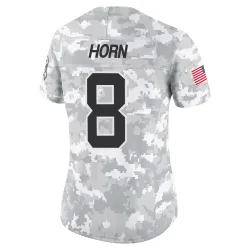 Jaycee Horn Carolina Panthers Limited Women's 2024 Salute to Service Jersey (Arctic Camo)