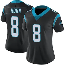 Jaycee Horn Carolina Panthers Limited Women's Team Color Vapor Untouchable Jersey (Black)