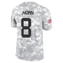Jaycee Horn Carolina Panthers Limited Youth 2024 Salute to Service Jersey (Arctic Camo)