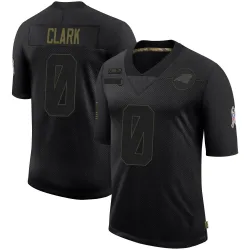 Jerrod Clark Carolina Panthers Limited Men's 2020 Salute To Service Jersey (Black)