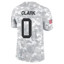 Jerrod Clark Carolina Panthers Limited Men's 2024 Salute to Service Jersey (Arctic Camo)