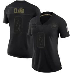Jerrod Clark Carolina Panthers Limited Women's 2020 Salute To Service Jersey (Black)