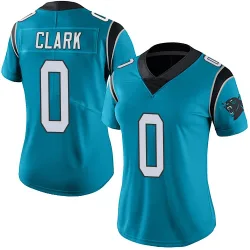 Jerrod Clark Carolina Panthers Limited Women's Alternate Vapor Untouchable Jersey (Blue)