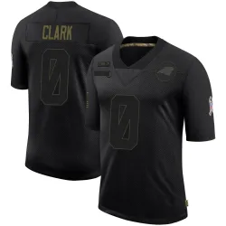 Jerrod Clark Carolina Panthers Limited Youth 2020 Salute To Service Jersey (Black)