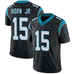 Jimmy Horn Jr. Carolina Panthers Limited Men's Team Color Vapor Untouchable Jersey (Black)
