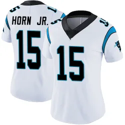 Jimmy Horn Jr. Carolina Panthers Limited Women's Vapor Untouchable Jersey (White)