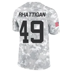 Jon Rhattigan Carolina Panthers Limited Men's 2024 Salute to Service Jersey (Arctic Camo)