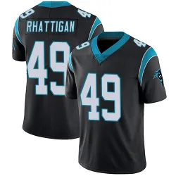 Jon Rhattigan Carolina Panthers Limited Men's Team Color Vapor Untouchable Jersey (Black)
