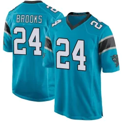 Jonathon Brooks Carolina Panthers Game Men's Alternate Jersey (Blue)