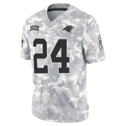 Jonathon Brooks Carolina Panthers Limited Men's 2024 Salute to Service Jersey (Arctic Camo)