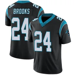 Jonathon Brooks Carolina Panthers Limited Men's Team Color Vapor Untouchable Jersey (Black)