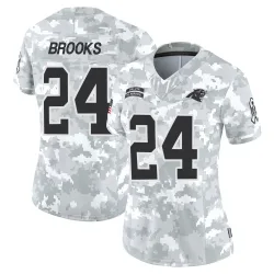 Jonathon Brooks Carolina Panthers Limited Women's 2024 Salute to Service Jersey (Arctic Camo)