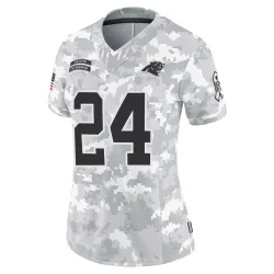 Jonathon Brooks Carolina Panthers Limited Women's 2024 Salute to Service Jersey (Arctic Camo)