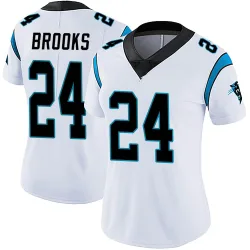 Jonathon Brooks Carolina Panthers Limited Women's Vapor Untouchable Jersey (White)