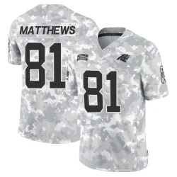 Jordan Matthews Carolina Panthers Limited Men's 2024 Salute to Service Jersey (Arctic Camo)