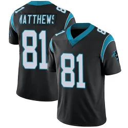 Jordan Matthews Carolina Panthers Limited Men's Team Color Vapor Untouchable Jersey (Black)